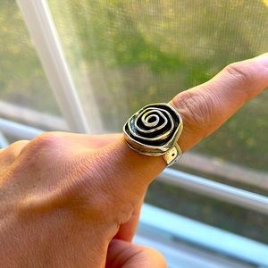 Handmade Sterling Silver Rose Ring